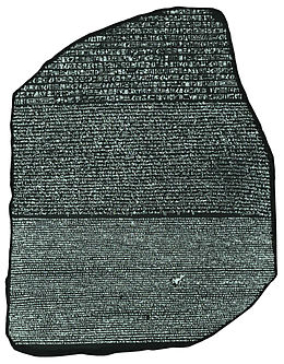 Nel 1822 la Stele di Rosetta ha svelato i misteri dell’antico Egitto